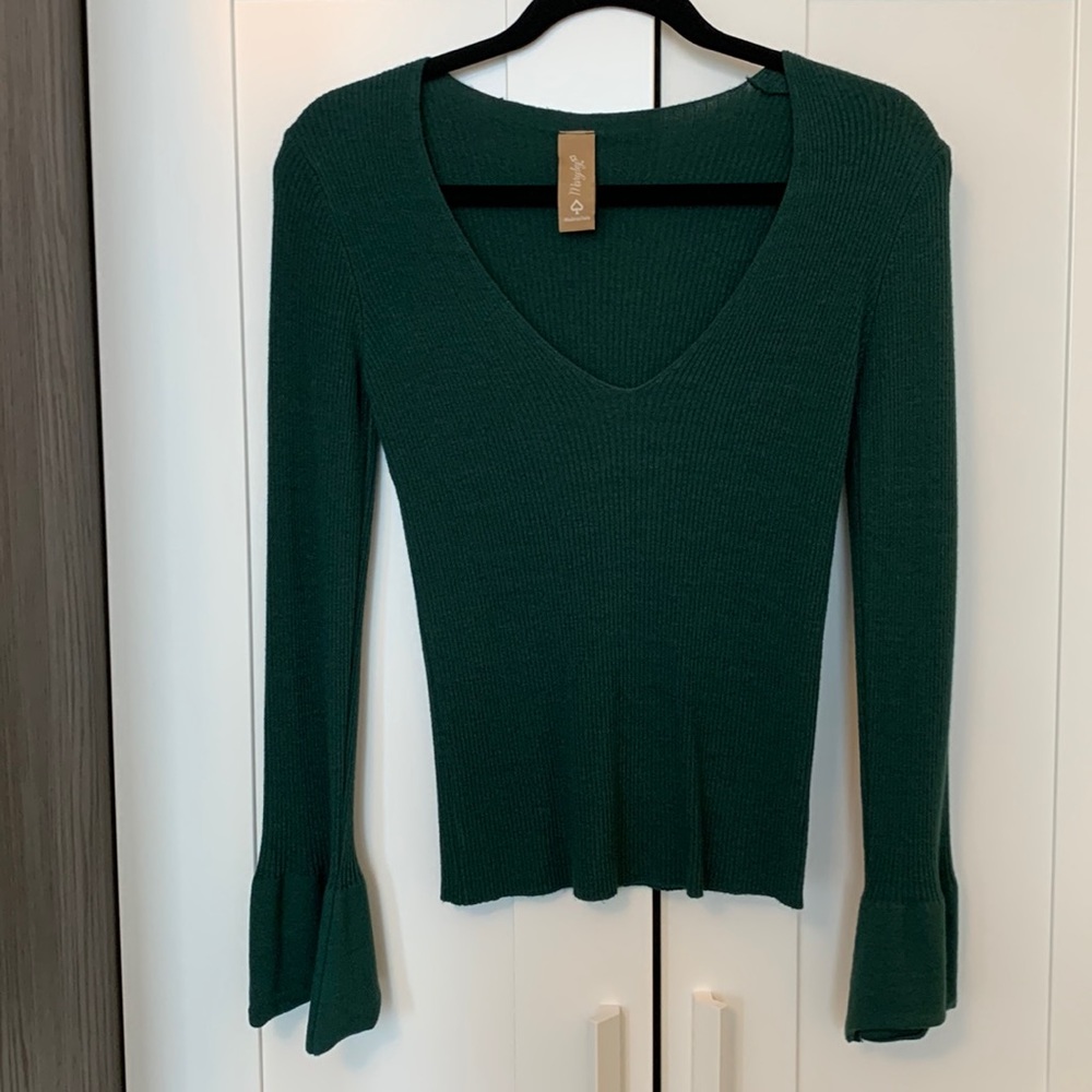 Maska Made in Italy Green Sweater